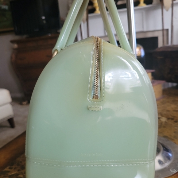 Furla Candy Bag in Mint Green - Picture 5 of 9